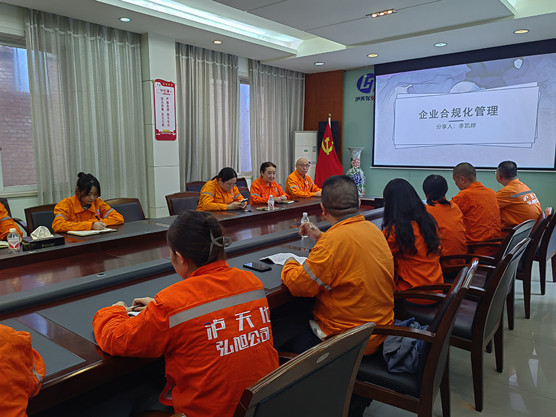 弘旭公司开展内部合规化管理专项培训(图2)