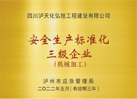 安全生产标准化企业