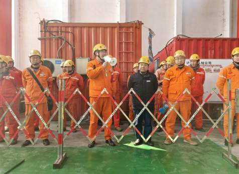 弘旭公司开展有限空间事故救援应急演练
