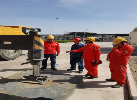 弘旭公司副总经理石强赴宁夏和宁维保项目部开展督导工作