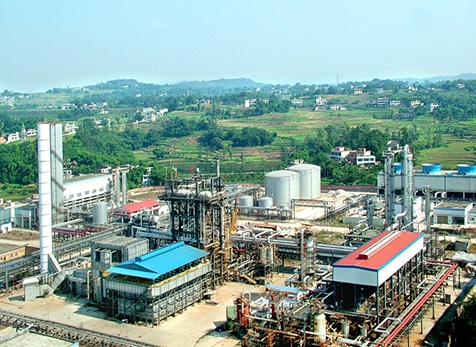 泸天化40万吨／年甲醇、10万吨／年二甲醚建设工程